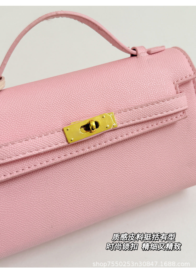 Aria Structured Top-Handle Crossbody Bag