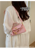 Aria Structured Top-Handle Crossbody Bag