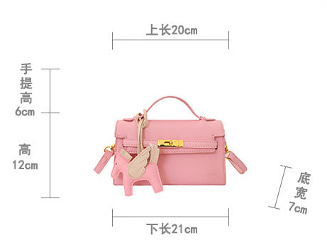 Aria Structured Top-Handle Crossbody Bag