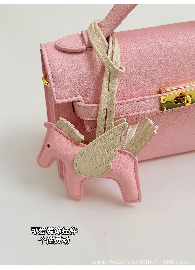 Aria Structured Top-Handle Crossbody Bag